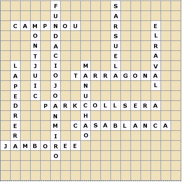 crossword barcelona completed 1