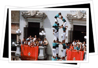 human tower